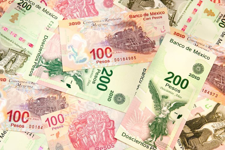 美元/墨西哥比索在触及18.70附近的周低点后反弹；墨西哥比索表现优于新兴市场货币